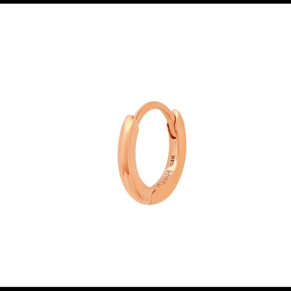 Bychari 14K Rose Gold Ear Huggies